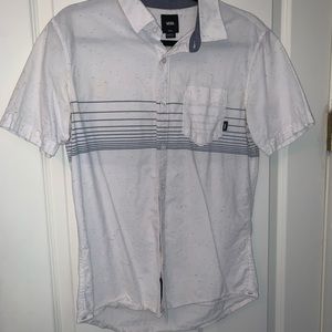 Men’s Vans Off The Wall Short Sleeve Button Down